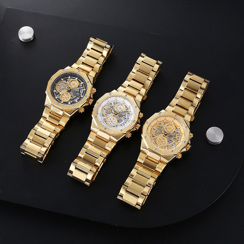 Men's Luminous Six-pin Fashion Watch