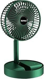 Rechargeable folding fan